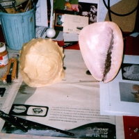 Création et fabrication des masques, marionnettes et costumes