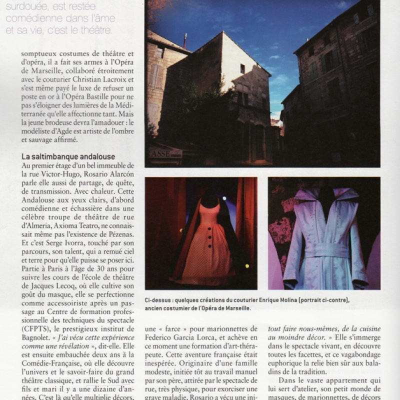 Rosario Alarcon - article de presse